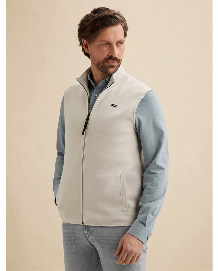 Vanguard bodywarmer beige normale fit
