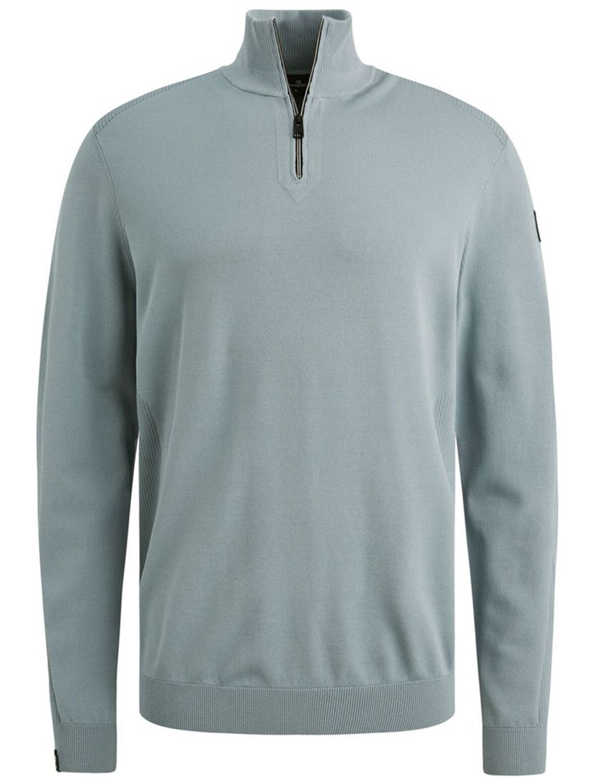 Half zip trui Vanguard blauw met rits