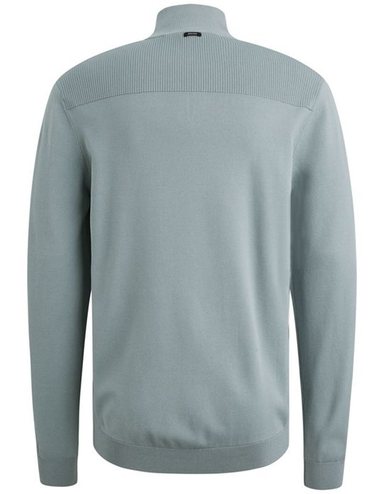 Vanguard half zip trui blauw normale fit