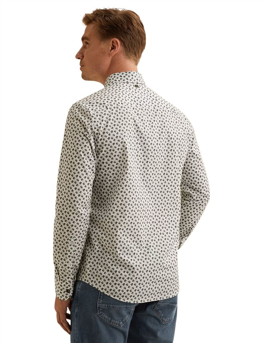 Vanguard overhemd groen printje