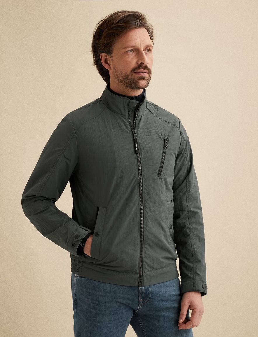 Vanguard windjack groen met borstzak