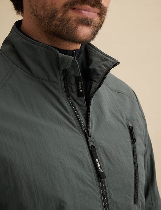 Vanguard windjack groen met borstzak