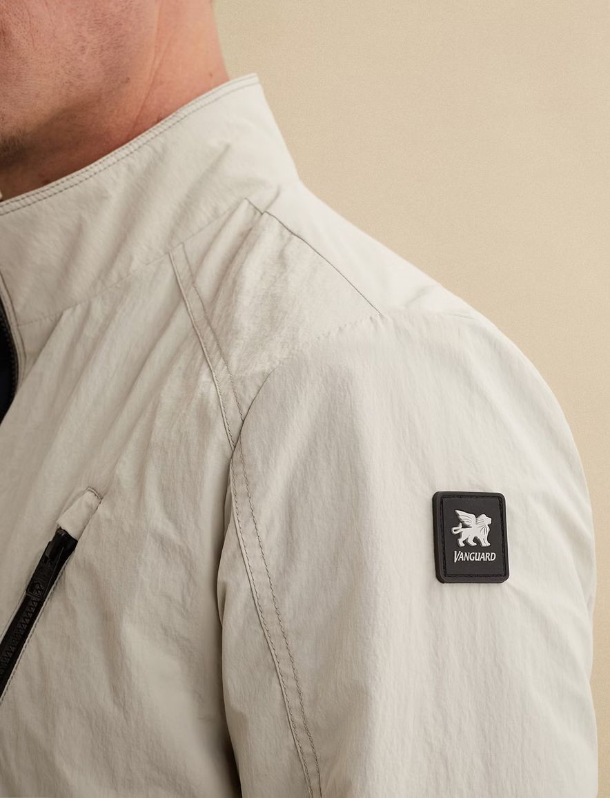 Vanguard tussenjas beige normale fit