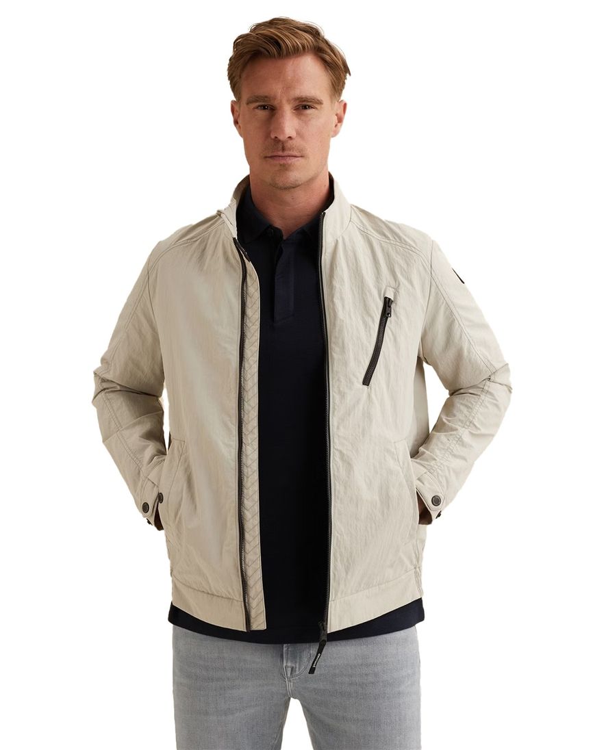 Vanguard tussenjas beige normale fit