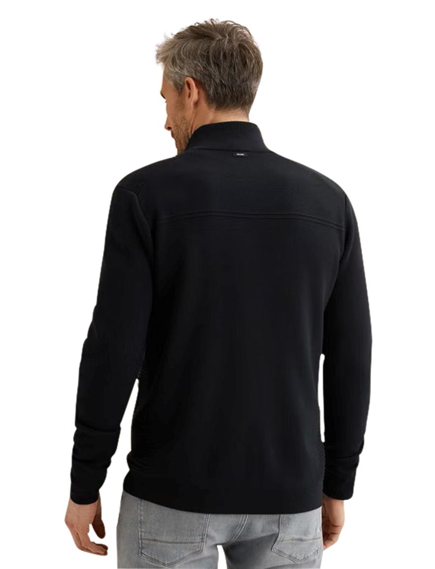 Vest zwart Vanguard gemeleerd