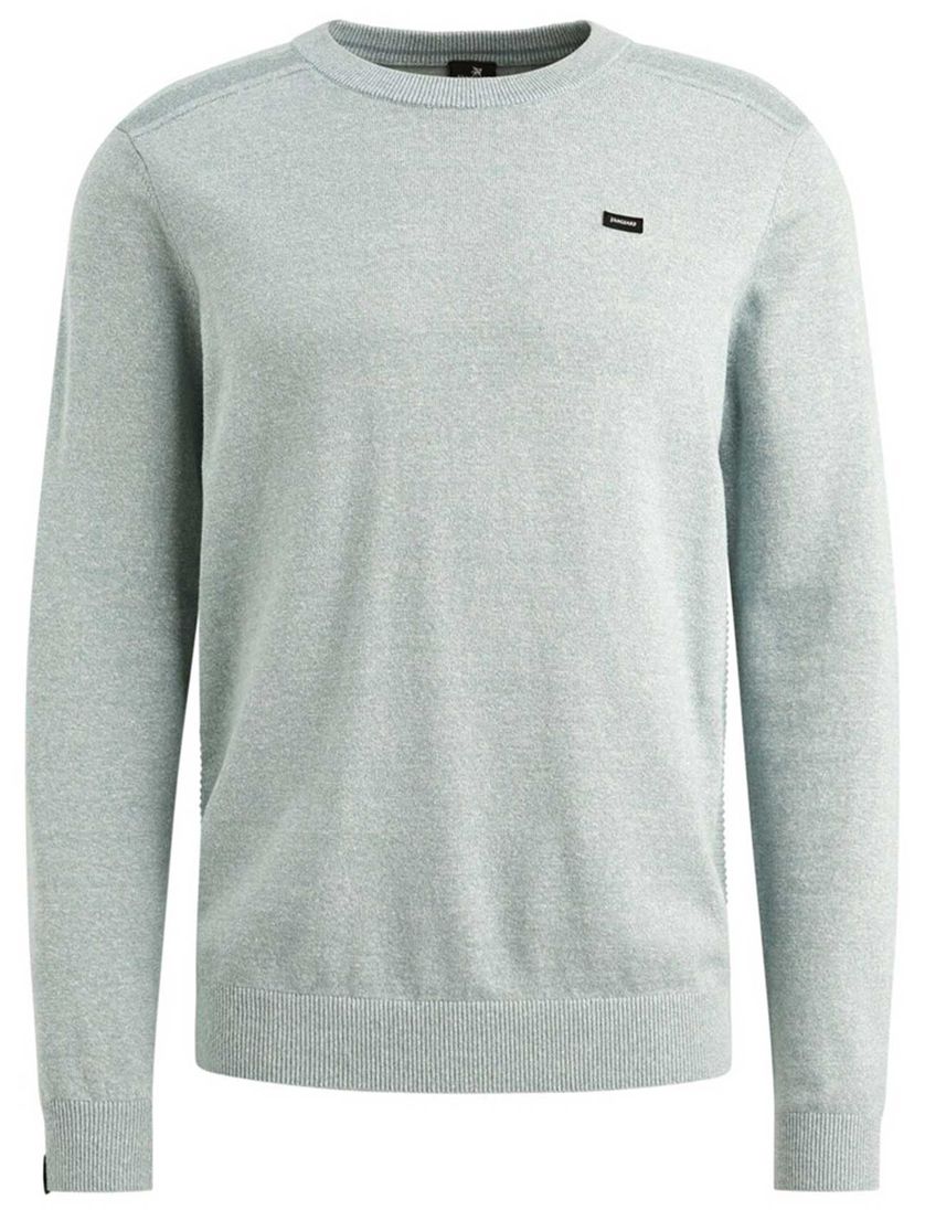 Gebreide trui Vanguard blauw met ronde hals
