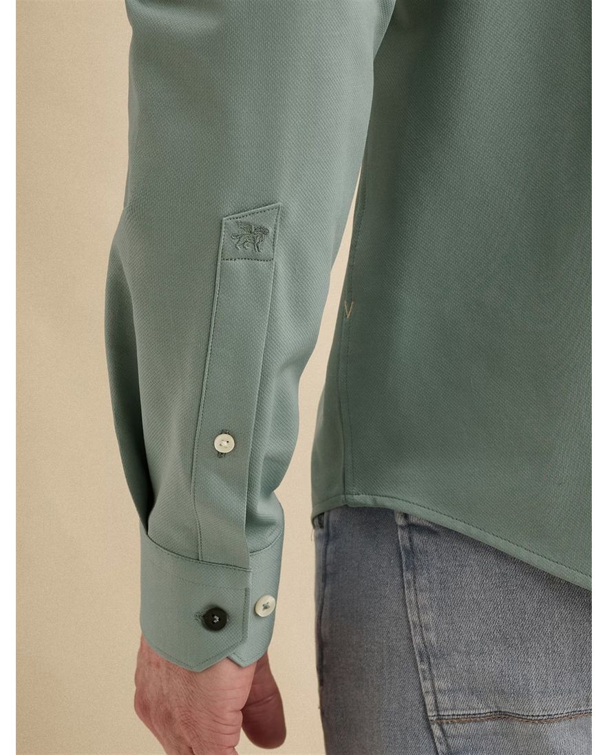 Vanguard overhemd normale fit blauw