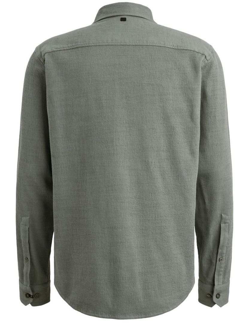 Overhemd Vanguard groen met borstzakken