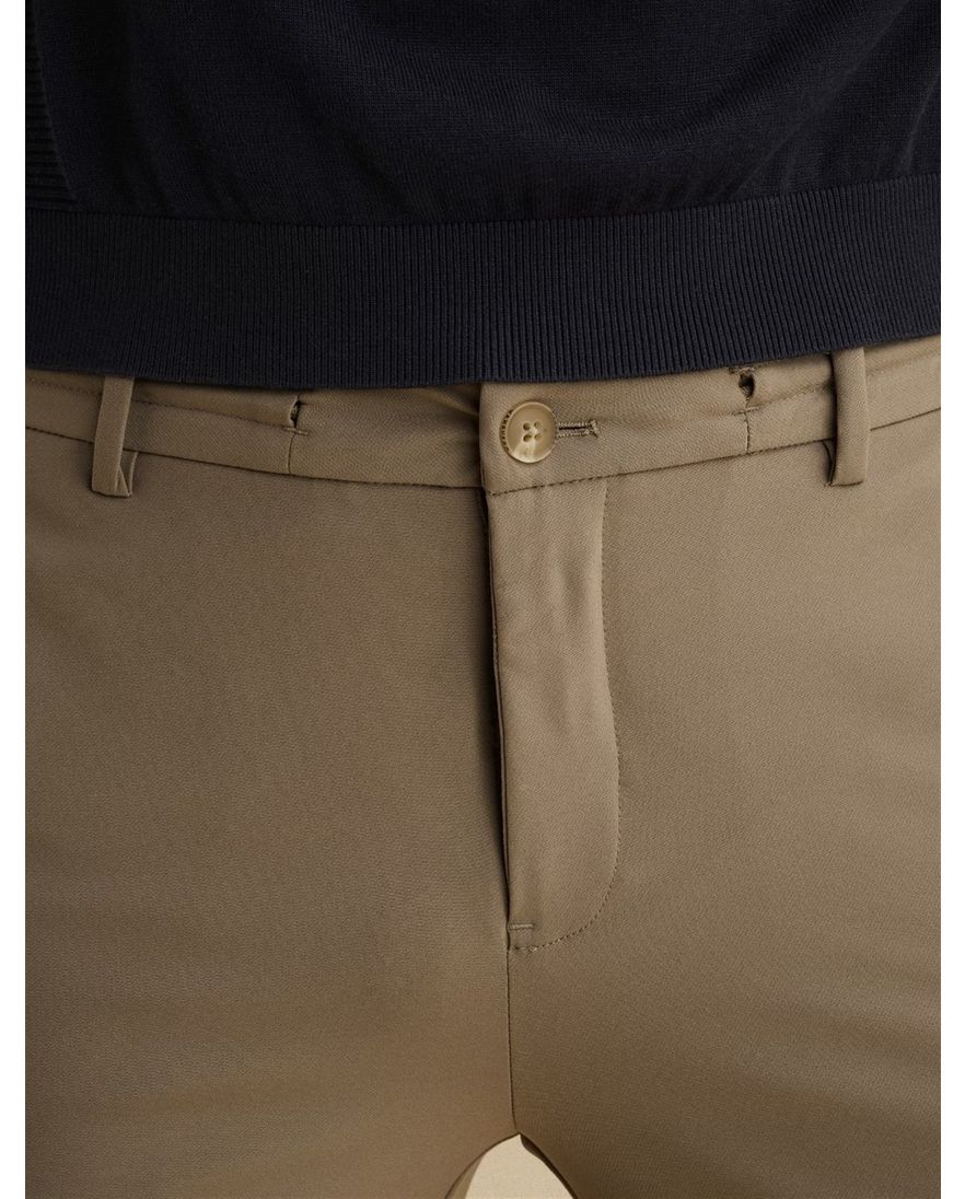 Vanguard chino V12 khaki effen