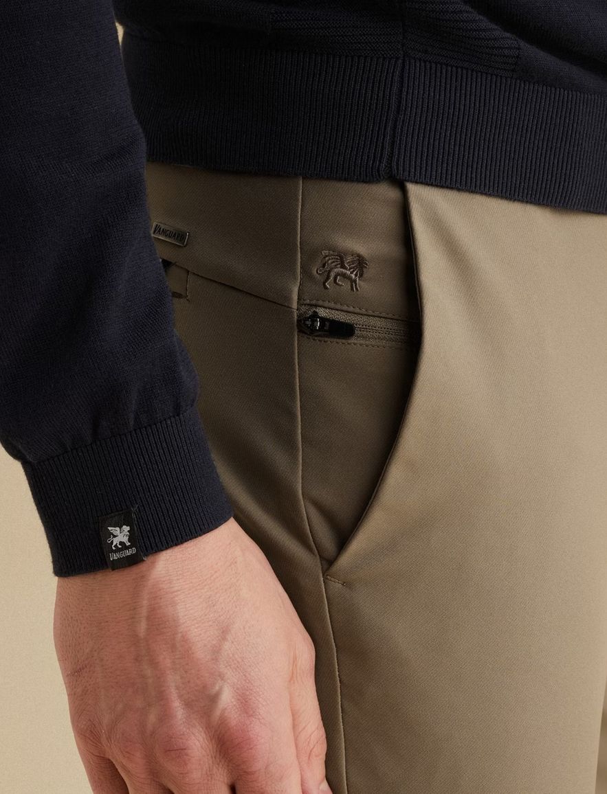 Vanguard V12 Chino Khaki Stretch