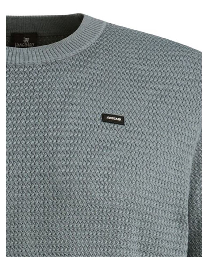 Vanguard t-shirt blauw ronde hals