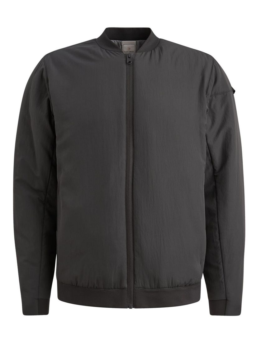 Grijs Cast Iron bomberjack waterafstotend