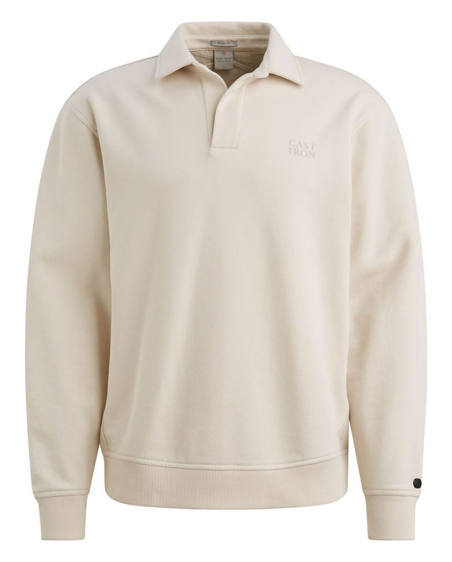 Vanguard trui creme normale fit