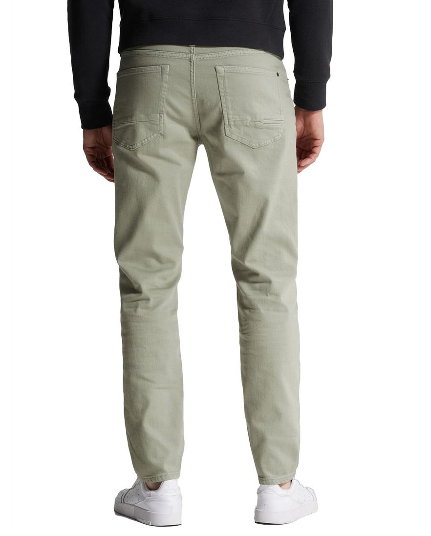 Groen jeans Cast Iron denim regular fit Valver