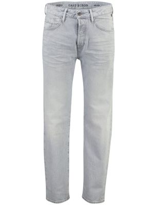 Cast Iron lichtgrijs jeans relaxed fit Steeper Cast Iron