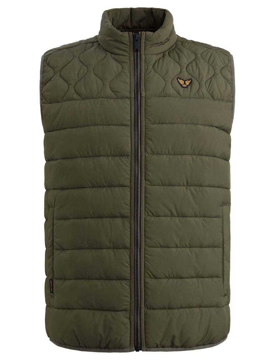 Bodywarmer PME Legend Yetliner donkergroen zonder capuchon