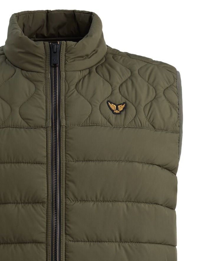 Bodywarmer PME Legend Yetliner donkergroen zonder capuchon