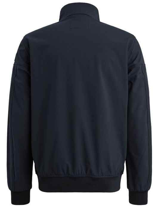 PME Legend Skyglider softshell jas donkerblauw borstzak met rits