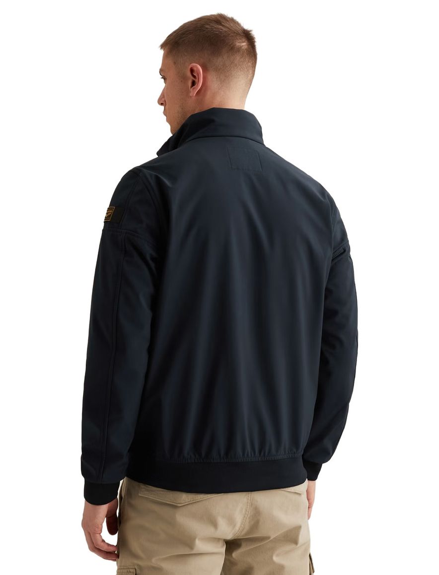 Softshell jas PME Legend Skyglider donkerblauw elastische tailleband