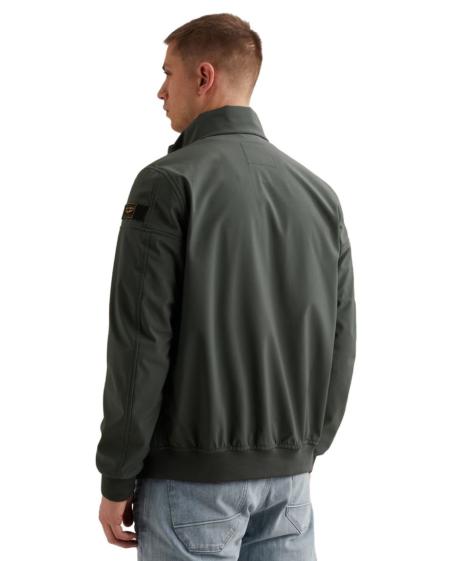 Softshell jas PME Legend Skyglider donkergroen lichtgewicht