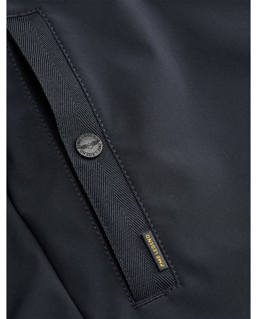Softshell jas PME Legend Successor donkerblauw waterafstotend