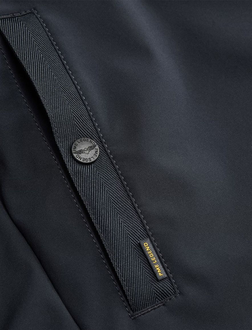 Softshell jas PME Legend Successor donkerblauw waterafstotend