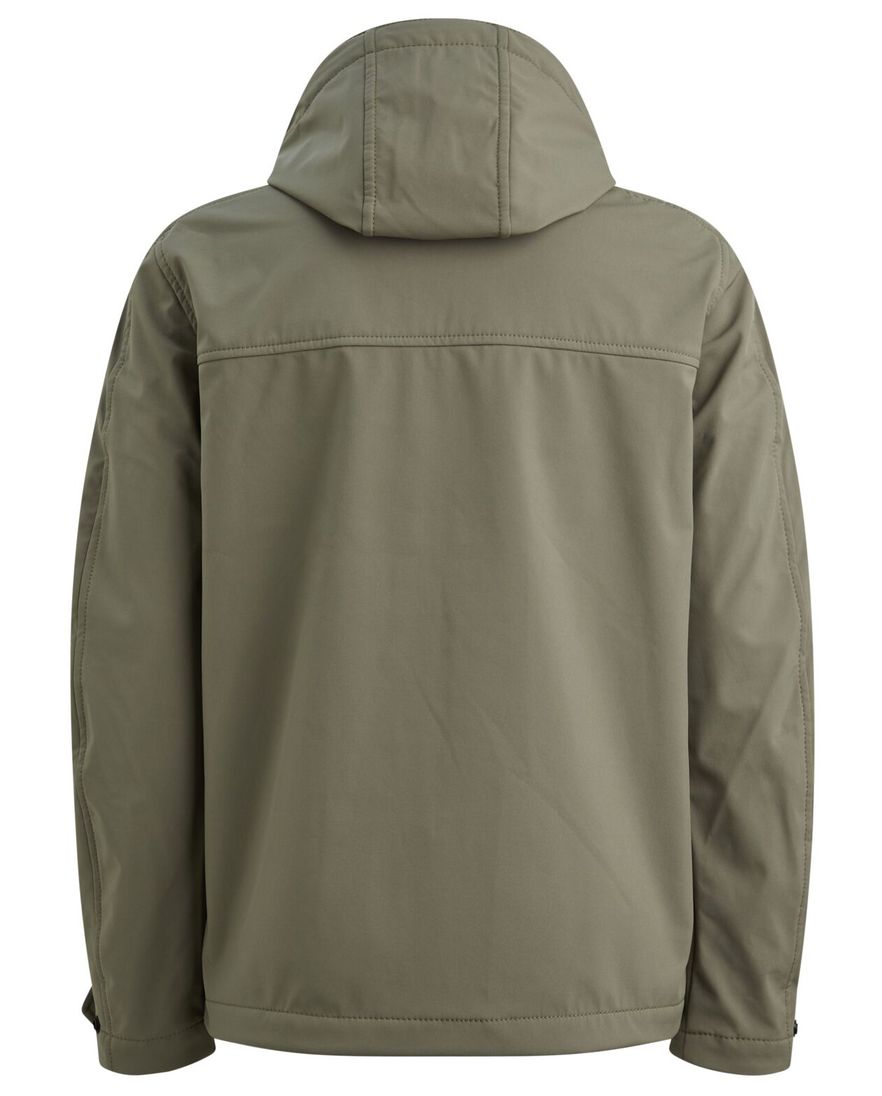 Softshell jas PME Legend Succesor groen verstelbare mouw