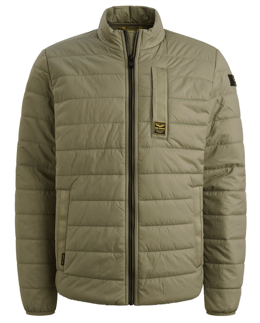 Olijfgroene jas PME Legend Miles Mentor lichtgewicht