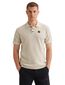 PME Legend Poloshirt beige structuur