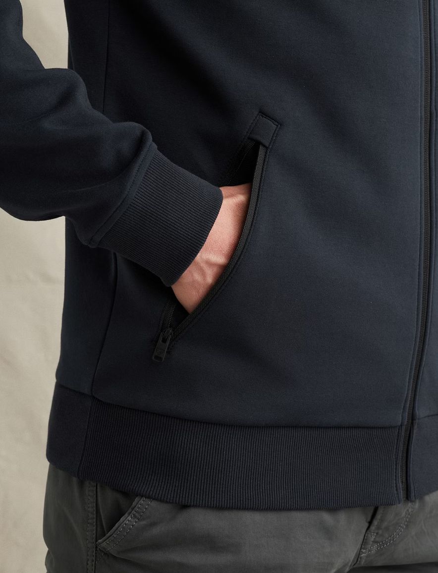 PME Legend Vest Donkerblauw interlock sweatstof