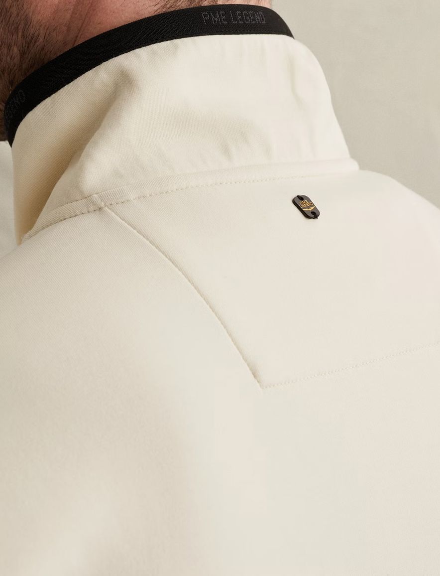 PME Legend Vest beige sweatstof stevig
