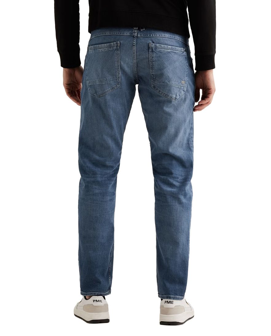 Blauwe jeans PME Legend Aviator 5-pocket wijde fit