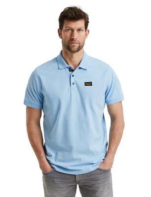 PME Legend PME Legend polo lichtblauw American Classic Polo modern