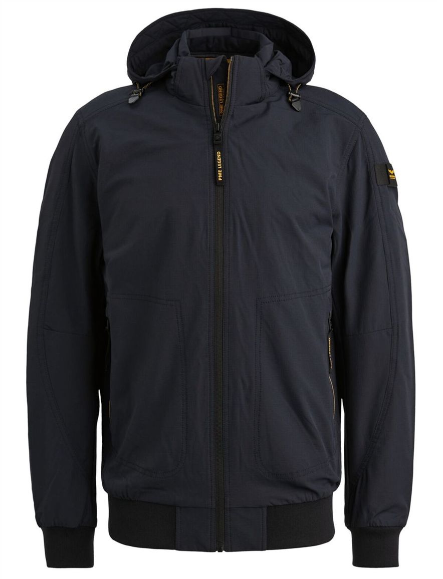 Donkerblauwe jas PME Legend stretch normale fit