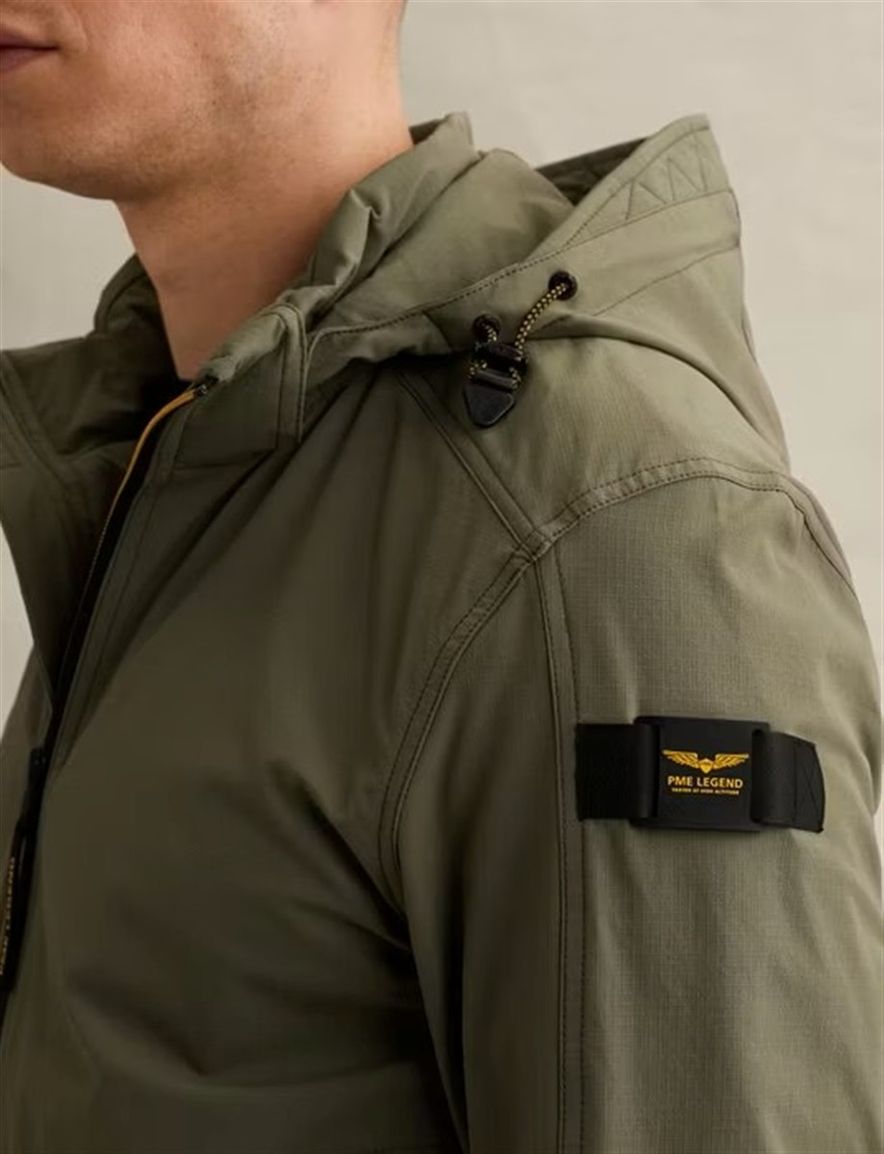 PME Legend flight jacket stretch olijfgroen