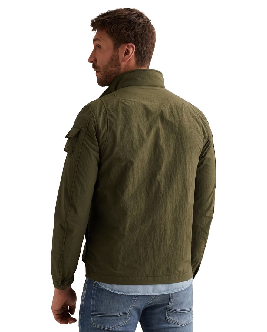 Jas donkergroen PME Legend Cargoyet rits en knopen