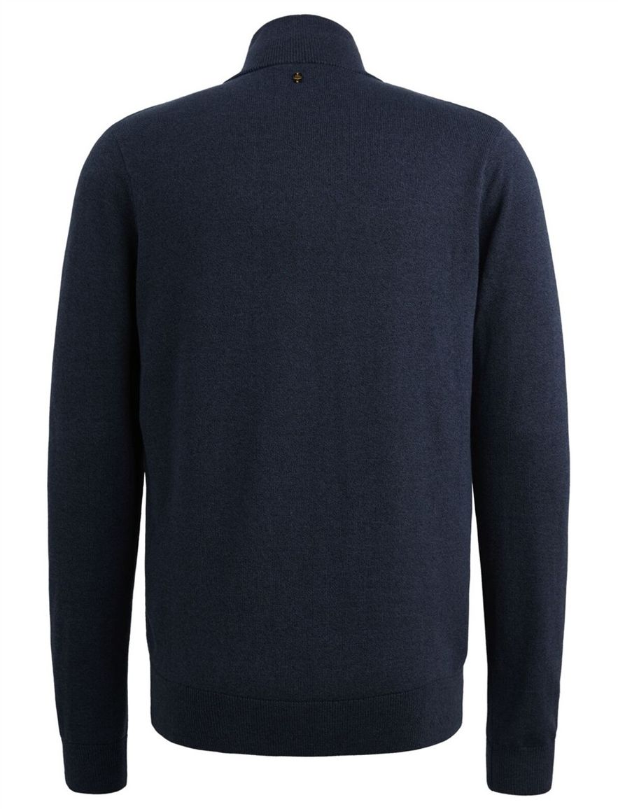 PME Legend vest donkerblauw structuur