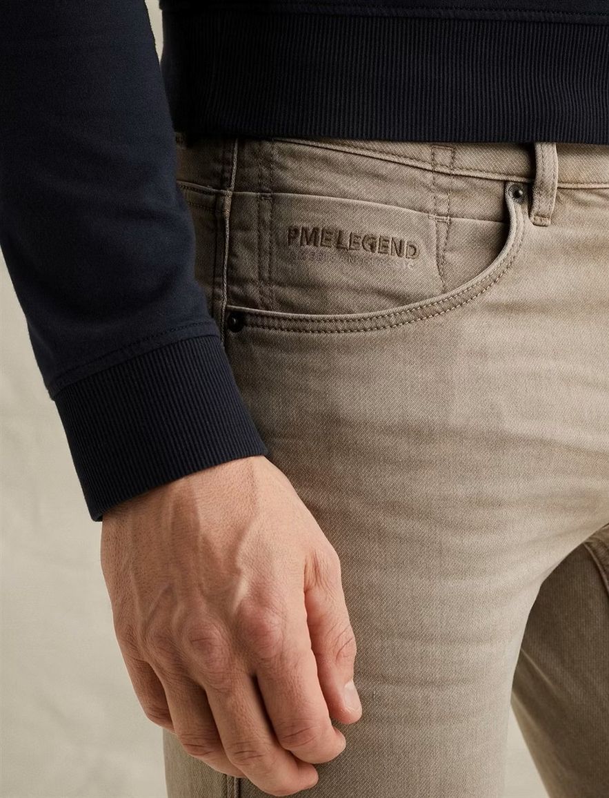 Beige jeans PME Legend Nightflight denim regular fit