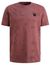 Rood geprint t-shirt PME Legend ronde hals