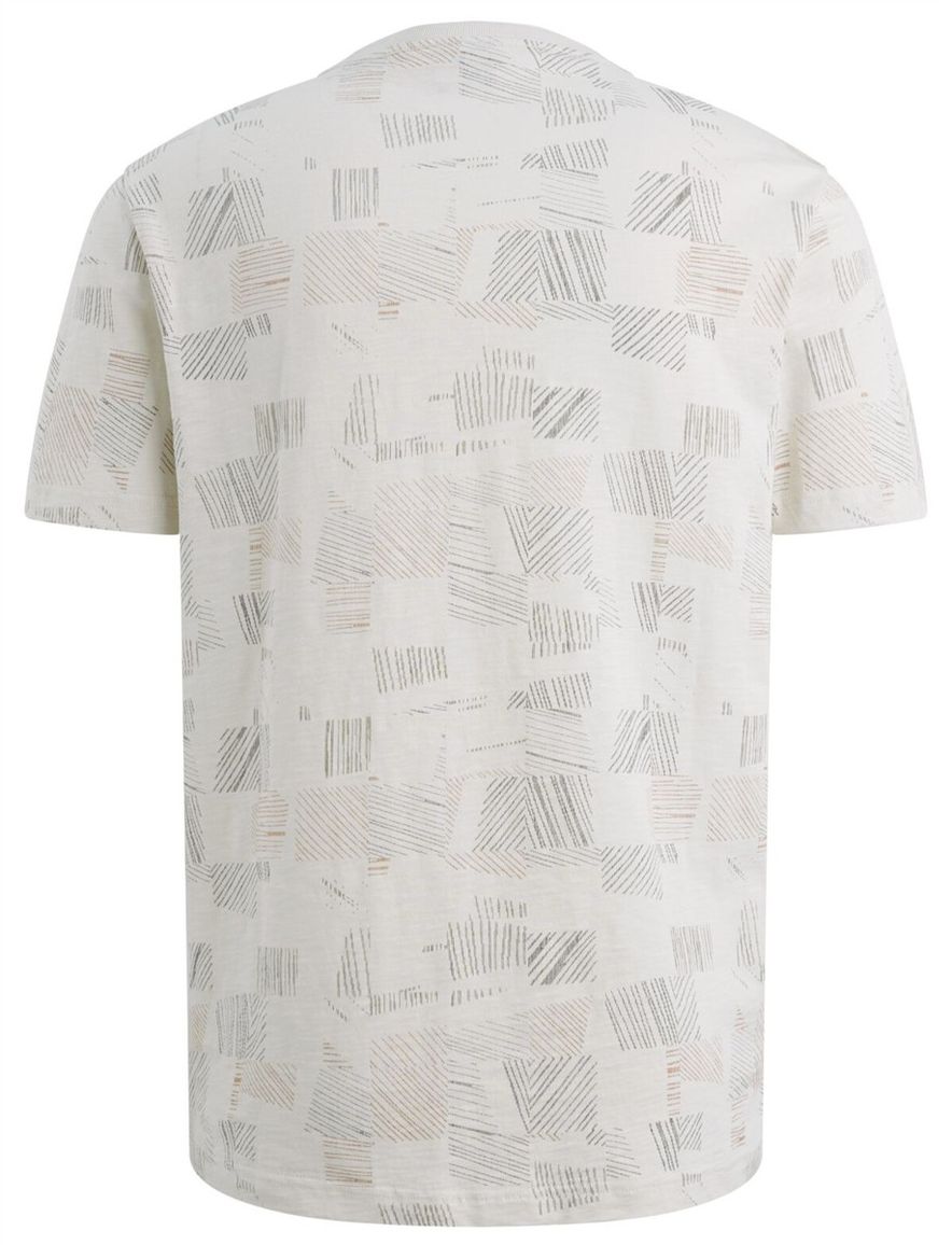 PME Legend t-shirt print creme