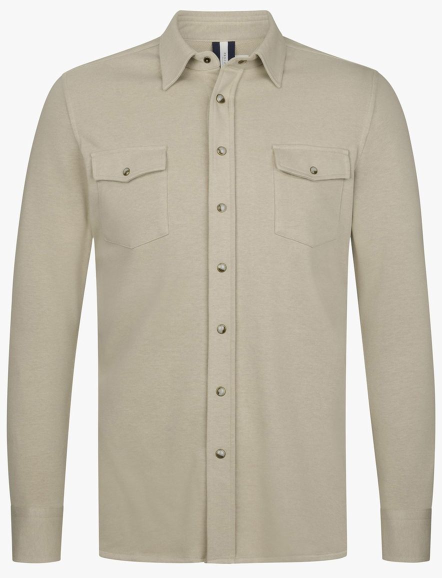 Profuomo overshirt beige