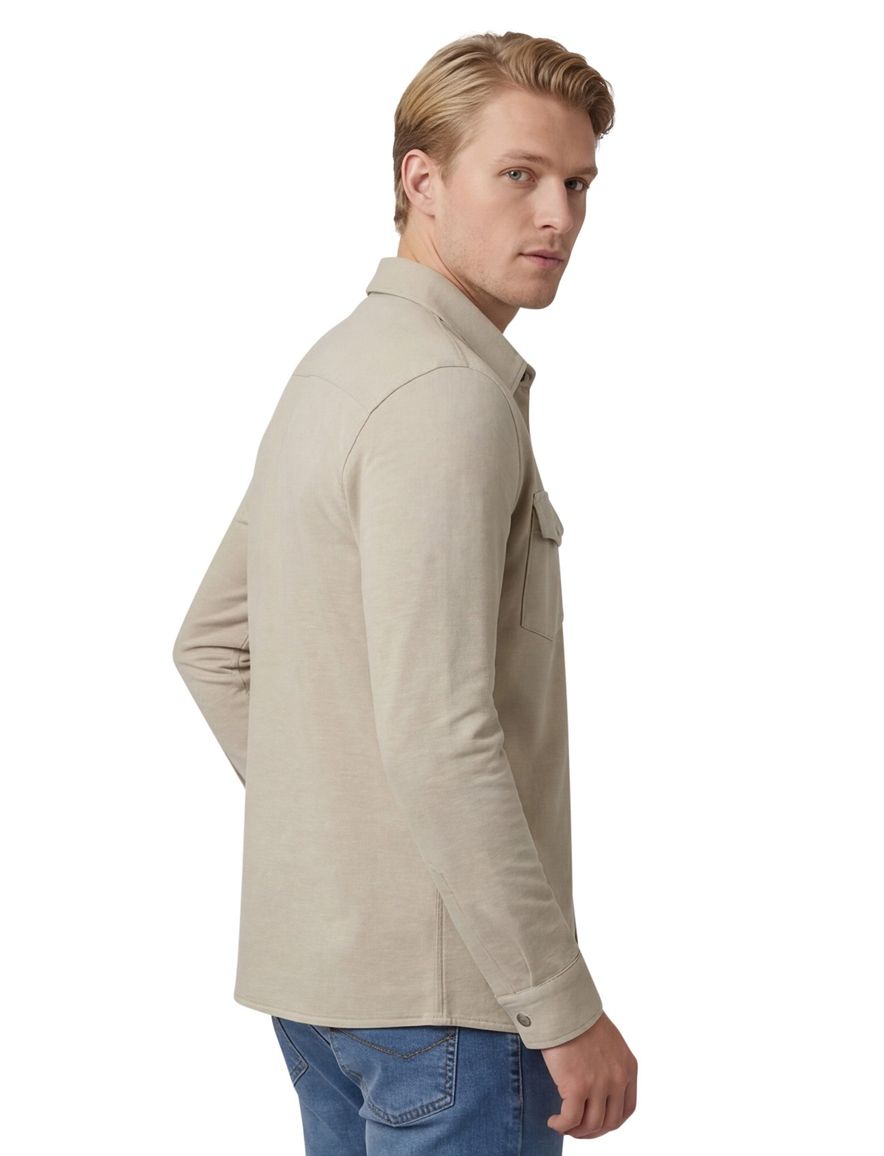 Profuomo overshirt beige