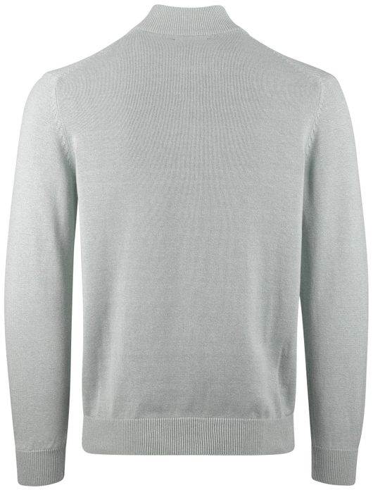 Portofino vest rits opstaande kraag groen