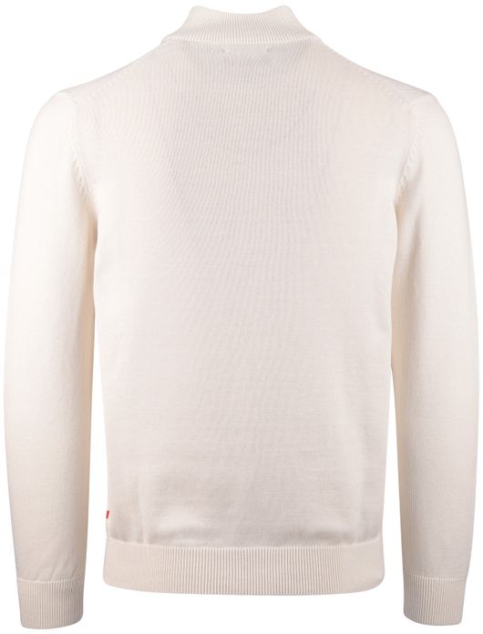 Portofino vest rits opstaande kraag beige