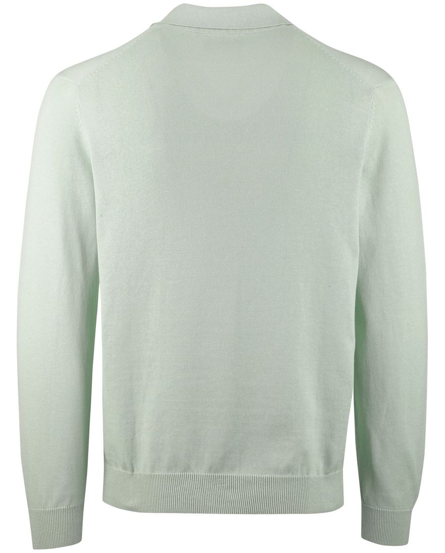 Portofino trui v-hals gemeleerd groen