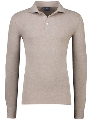 Cavallaro Poloshirt beige Cavallaro Camicia katoen
