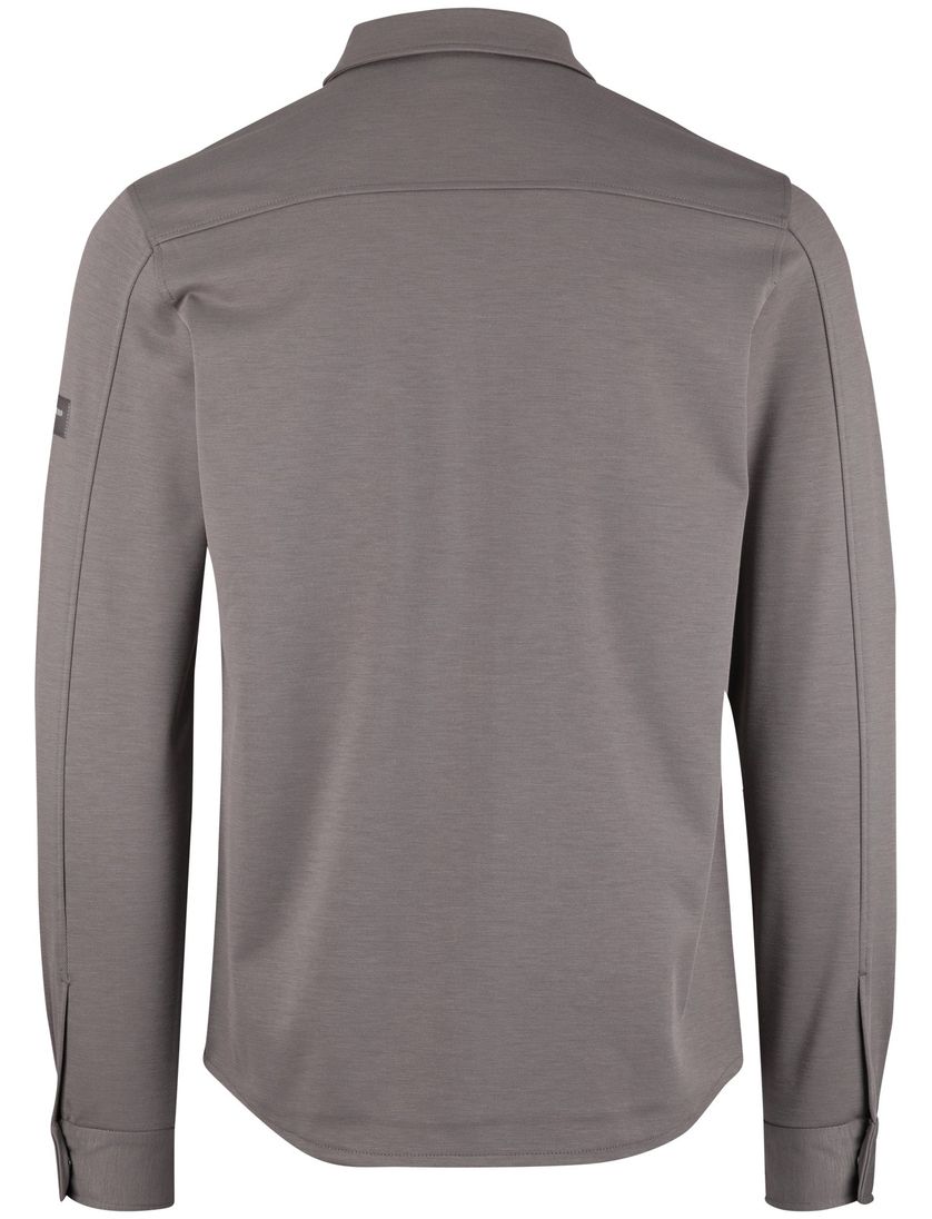 Overshirt bruin Cavallaro gemeleerd