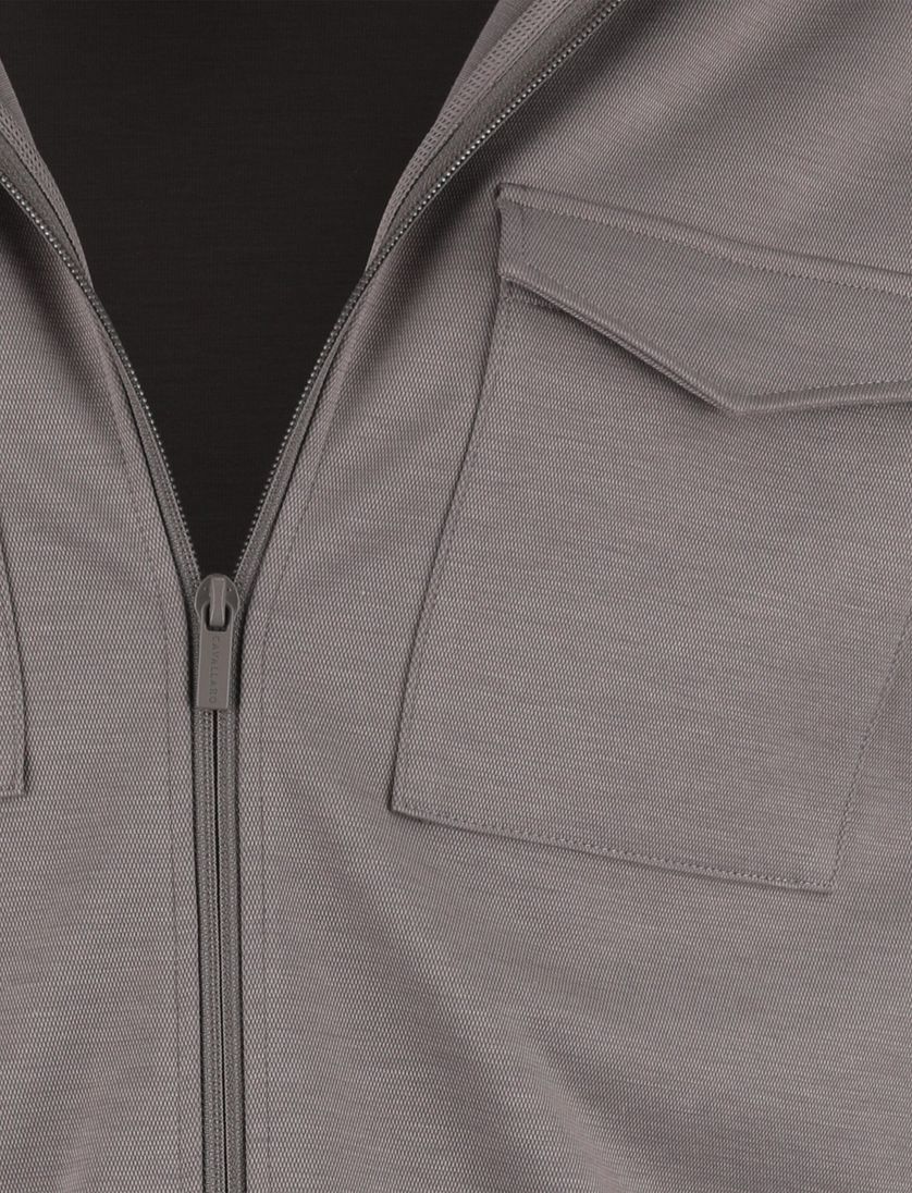 Overshirt bruin Cavallaro gemeleerd