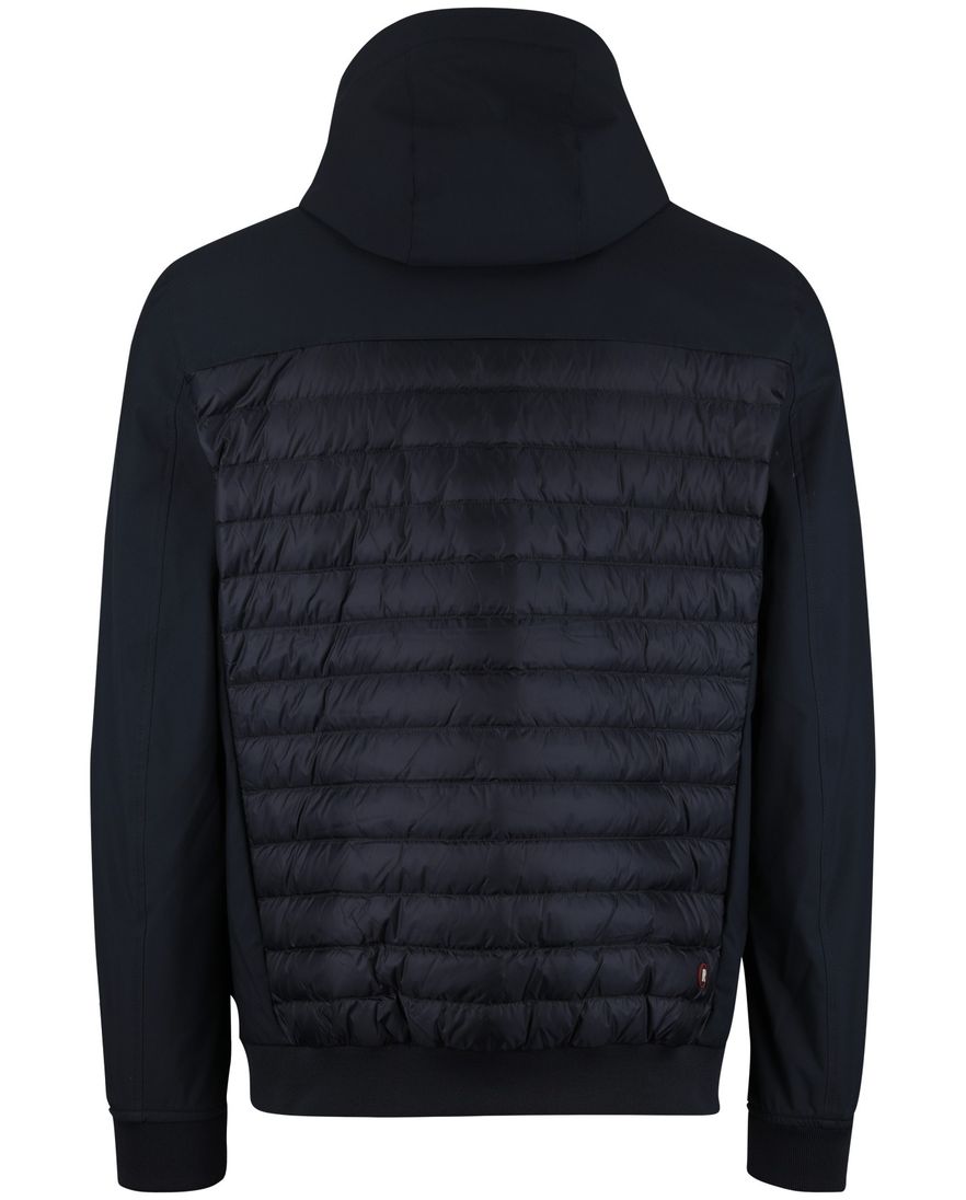 Donkerblauwe tussenjas Reset waterdicht