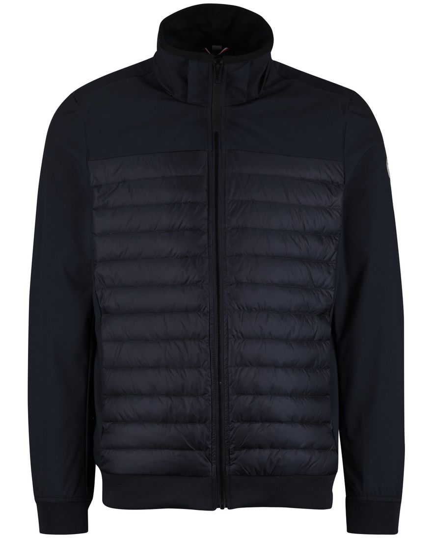 Donkerblauwe tussenjas Reset waterdicht